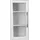 OTTO home Standvitrine Rigny 79 x 39 x 180 cm Weiß