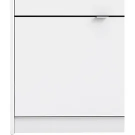 INOSIGN Schuhschrank 70,3 x 85,2 x 24,1 cm weiß / weiß