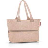 Reisenthel shopper e1 - Großraumtasche aus hochwertigem Polyestergewebe, Farbe:twist coffee