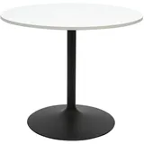 miliboo Calista Ø 90 cm schwarz/weiß