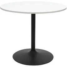 miliboo Calista Ø 90 cm schwarz/weiß