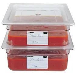 Gastronoble Cambro durchsichtiger Polycarbonat Deckel GN 1/2