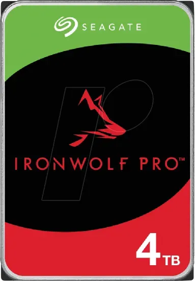 Preisvergleich Produktbild ST4000NT001 - 4TB Festplatte Seagate IronWolf Pro - NAS