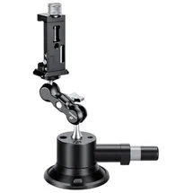 leofoto SC-01 Kit Saugnapf mit Arm und PC-90II Telefonklammer