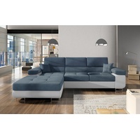 yourhouse24 Ecksofa Armando L-form Schlafsofa Wohnlandschaft Links Rechts Couch Bettkasten