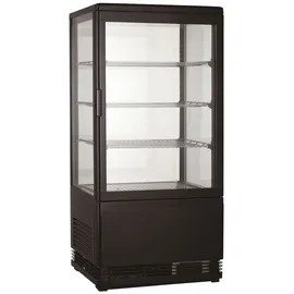 CombiSteel Kühlvitrine 68L schwarz