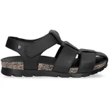 Panama Jack Stanley Flat Sandal, Negro C2, 42