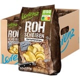 Lorenz Snack World Rohscheiben Steinsalz, 10er Pack (10 x 120 g)