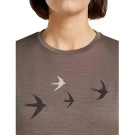 Icebreaker Merino 150 Tech Lite Bird Transit Braun XS