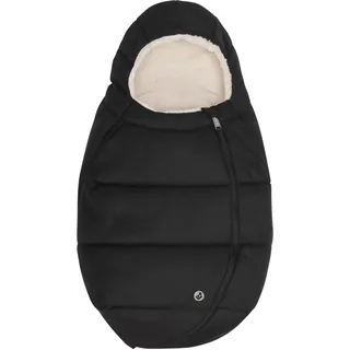 Maxi-Cosi Fußsack für Babyschalen, Fußsack für Babys, für noch mehr Komfort, einfach und sicher, weiche robuste Stoffe, waschmaschinenfest, für alle Maxi-Cosi Babyschalen geeignet, Twillic Black