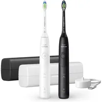 Philips Sonicare 5500 HX7119/02 weiß + 2. Handstück schwarz