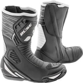 BÜSE Sport Evo Motorradstiefel, schwarz-weiss, Größe 37