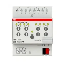 ABB JA/S4.SMI.1M SMI Jalousieaktor 4-fach, manuelle Bedienung 2CDG110028R0011 JAS4SMI1M