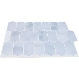 vidaXL Federfliese Himmelblau 30 x 30 cm 50 St.