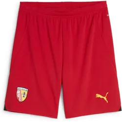 RC Lens 24/25 Shorts Herren PUMA Red Pelé Yellow L