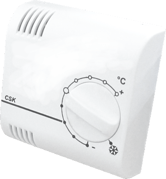 ThermoFlux analoger Raumkorrektor | CSK