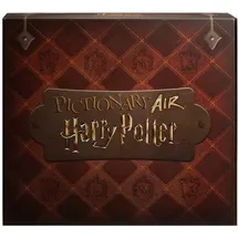 Mattel Games Pictionary Air Harry Potter, sehen Sie, was Sie auf dem Bildschirm zeichnen, mit Zauberstab in der Luft, Brettspiel für Kinder + 8 Jahre (Mattel HDC62)