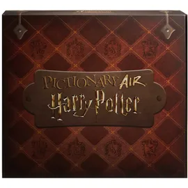 Mattel Games Pictionary Air Harry Potter, sehen Sie, was Sie auf dem Bildschirm zeichnen, mit Zauberstab in der Luft, Brettspiel für Kinder + 8 Jahre (Mattel HDC62)