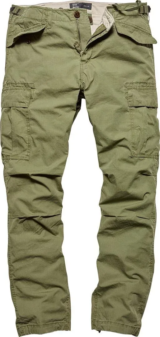 Vintage Industries Miller M65 Broek, groen, 30 Voorman
