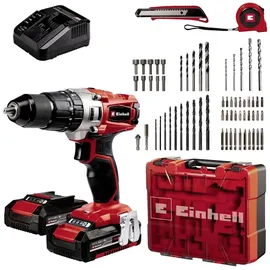 Einhell TE-CD 18/2 Li-i +64 inkl. 2 x 2 Ah + Zubehör + Koffer