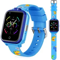 Smartwatch Kinder mit GPS und Telefon 4G Smartwatch mit mehreren Funktionen Tracker Kinderuhr kann als Geschenk für Kinder geeignet verwendet werden - Blau