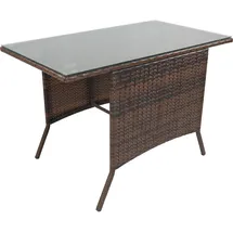 VCM - Balkontisch, Balkonset Gartenmöbel Set Rattan