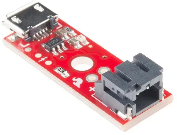 SparkFun LiPo Charger Basic / Ladeplatine für 3,7V LiPo Akkus, Micro-USB