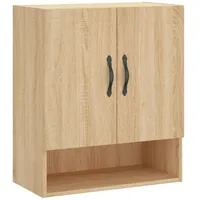 VidaXL Wandschrank Sonoma-Eiche 60x31x70 cm Holzwerkstoff