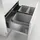 Naber Abfallsammler Stahl 360 mm hellgrau