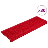 vidaXL Stufenmatten 30 Stk. 65x21x4 cm Rot