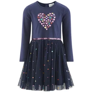 happy girls Jerseykleid blau 140