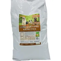 LuCano 15 kg Lamm - Kartoffel | ohne Getreide und Soja | Premium getreidefreis Hunde Trockenfutter mit Lecithin für EIN schönes Fell | getreidefrei Hundetrockenfutter Hundefutter