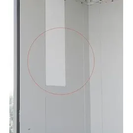 Biohort Isolierung Gerätehaus Neo 4D Standardtür 25,5 x 200 cm Weiß