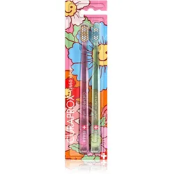 Curaprox Limited Edition Flowers Zahnbürsten 12460B Velvet 2 St.