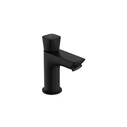 hansgrohe Logis Standventil 71120670 mattschwarz, für Kaltwasser oder vorgemischtes Wasser, ohne Ablaufgarnitur