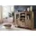 MASSIVMOEBEL24.DE Highboard 140 x 120 x 40 cm Grau