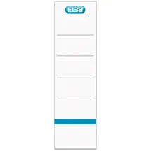 Elba Rückenschilder 400039636 Weiß 1 Stück