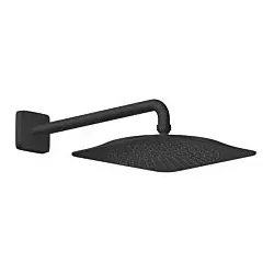 hansgrohe Axor Citterio C Kopfbrause 28790670 1jet mit Brausearm, Mindestfließdruck 1 bar, mattschwarz