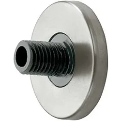Keuco Plan Wandbefestigung 14935010000 mit Blende verchromt/weiss