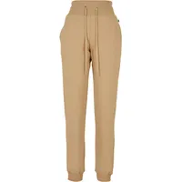 URBAN CLASSICS Ladies Organic High Waist Sweat Pants in beige Größe XL