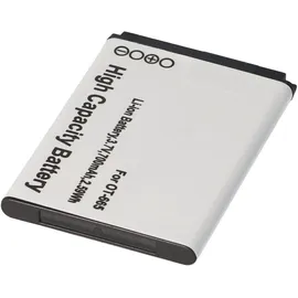 AccuCell Akku passend für Alcatel One Touch OT-665, 665, Alcatel One Touch 2012, Alcatel Sesame II, CAB22D0000C1, CAB22B0000C1, Li-Ion, 3,7V 700mAh