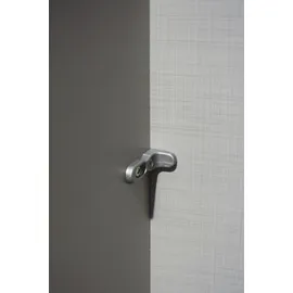 WIMEX Komplettschlafzimmer "Gibraltar", grau (graphit, absetzung artisan eiche nachbildung), B/H: 180cm x 200cm, Spanplatte, Schlafzimmermöbel-Sets