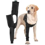 Suitical OP-Body Recovery Front Leg Double Sleeve Hund Schwarz XS