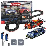 Carrera - 20030030 - DIGITAL 132 I Rennsport I Set I Enthält Mercedes AMG GT3 EVO & BMW M4 GT3 I Authentisches DI Rennvergnügen I Einfache Einrichtung & Lagerung I Maßstab 1:32