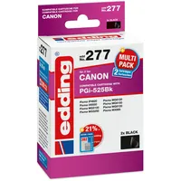 Edding kompatibel zu Canon PGI-525BK 2er Pack