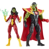 Hasbro Skrull Queen & Super-Skrull Actionfigur 15 cm - Rot/Mehrfarbig