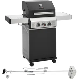 TAINO Black 2+1 Gasgrill mit Drehspieß