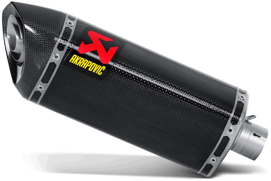 Akrapovic Slip-On Line Carbon Achterdemper, carbon