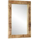 vidaXL Wandspiegel 70 x 50 cm Braun