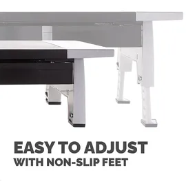 Fellowes Monitorständer Office Suites Standard Schwarz/Silber